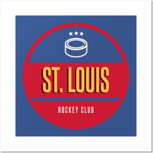 st. louis hockey club Posters and Art